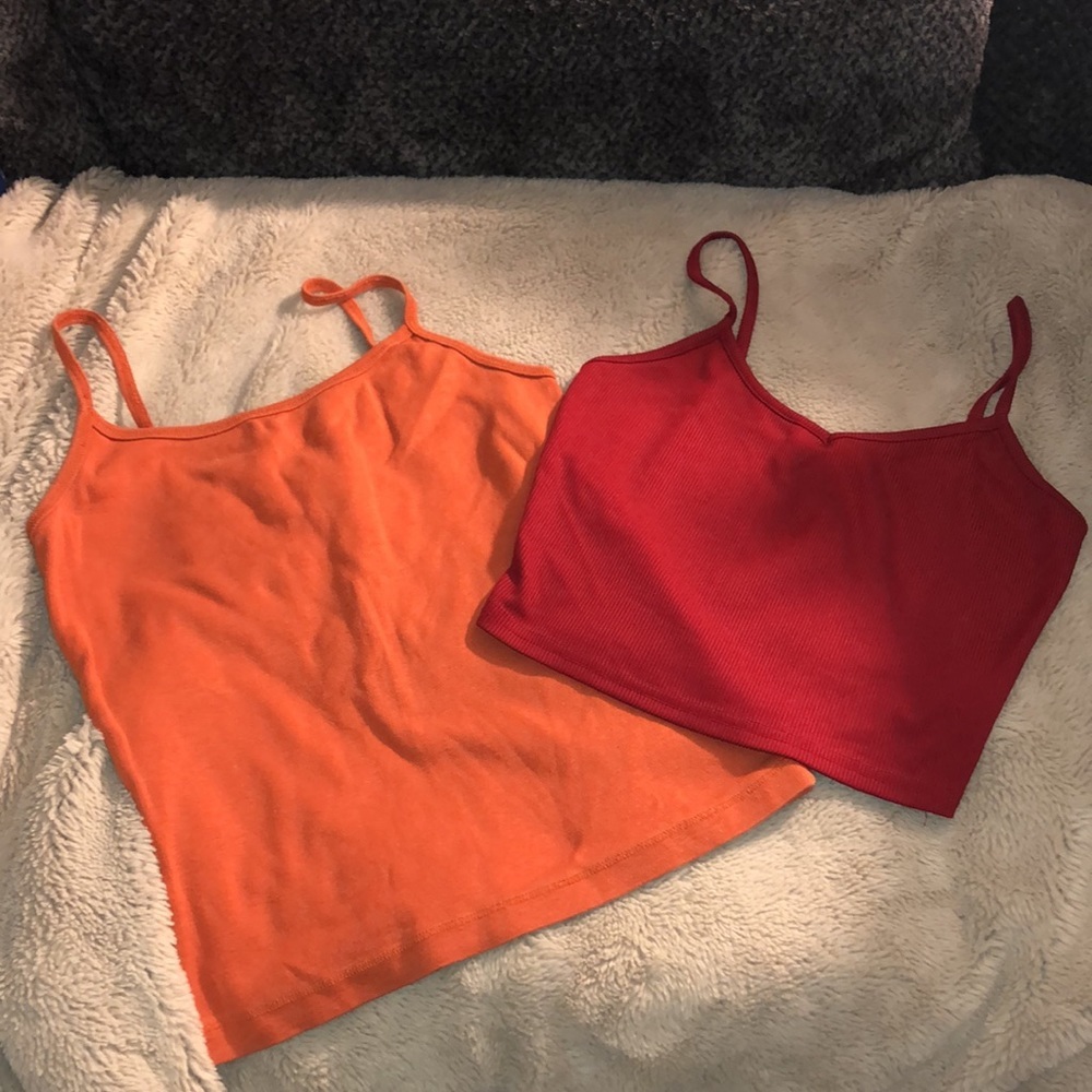 🎉4 for $20 Set of Spaghetti Strap Tanks, XS